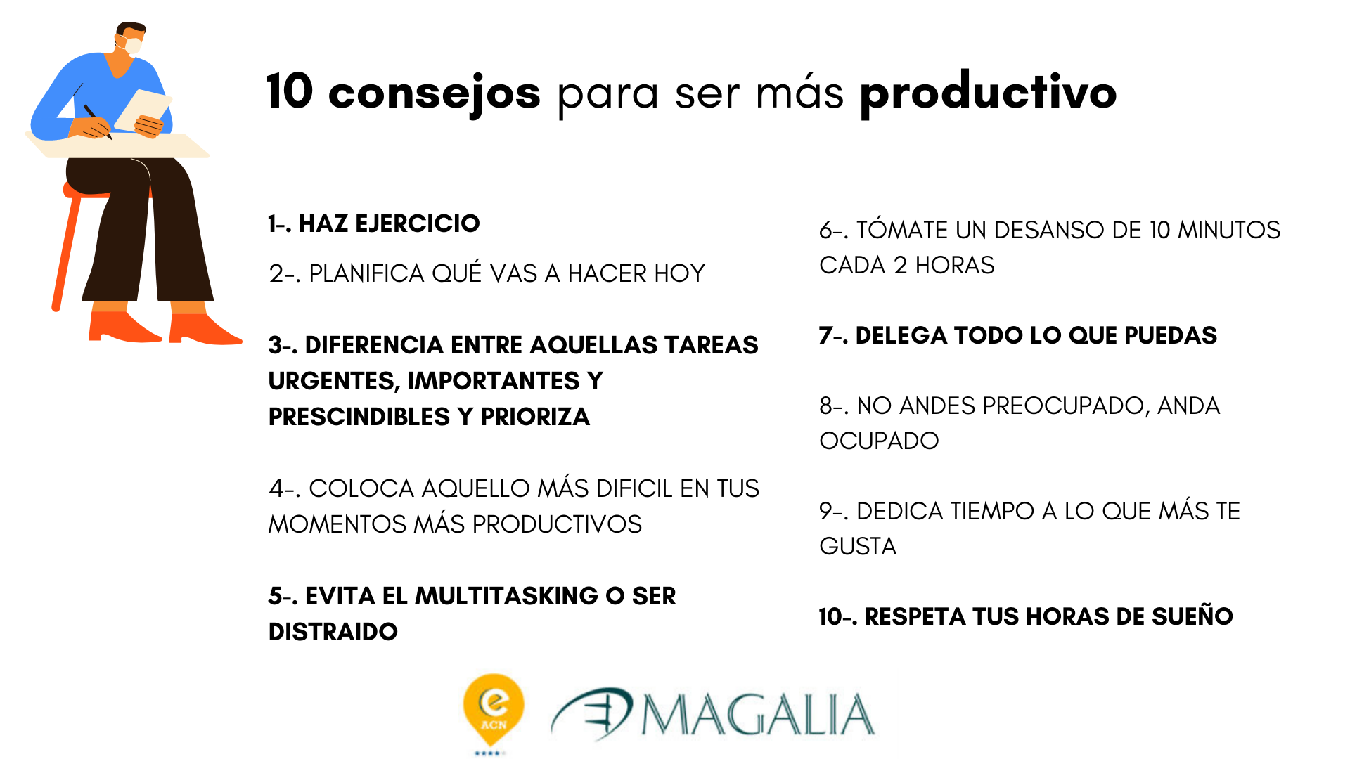 10 Trucos Para Ser Más Productivo En El Trabajo Centro De Negocios Magalia 8261